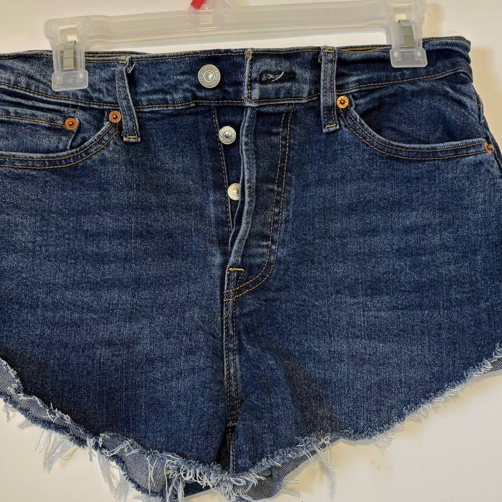 Levi’s Denim Frayed Hem Women's Shorts